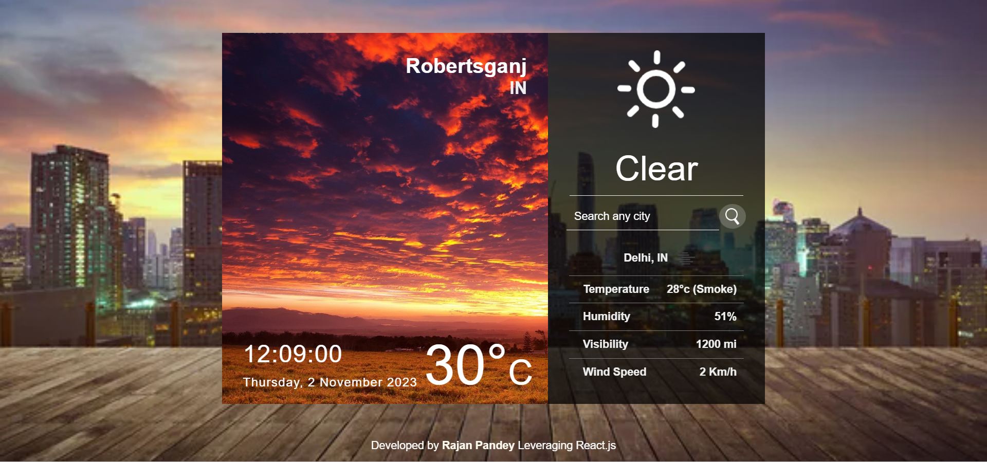 ClimaCheck Weather_App